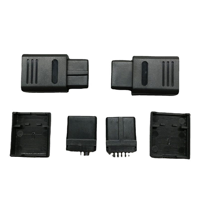 Shelly Plug - Reparatie-Interface Met Zwart Plastic Deksel Voor