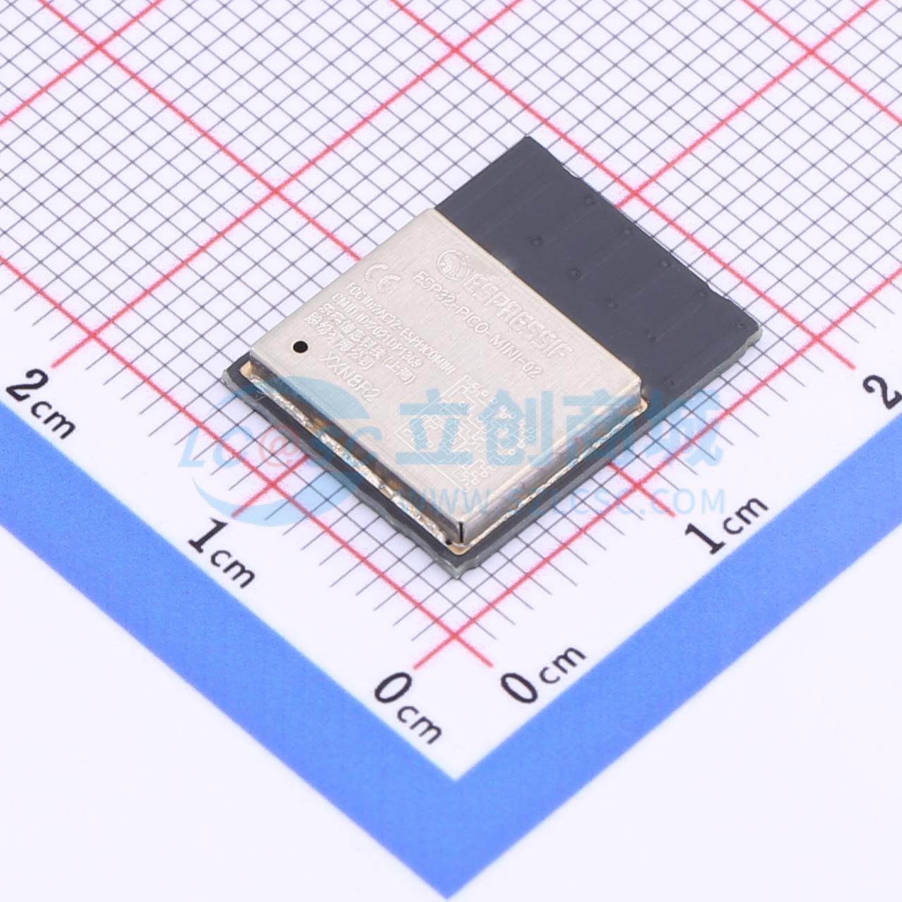 Smart Home Module Iot - 3 stks ESP32-PICO-MINI-02-N8R2 SMD-53P 16.6x13.2mm ESP32