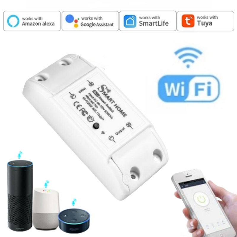 Sonoff Basic - Tuya WiFi Smart Switch Breaker Draadloze
