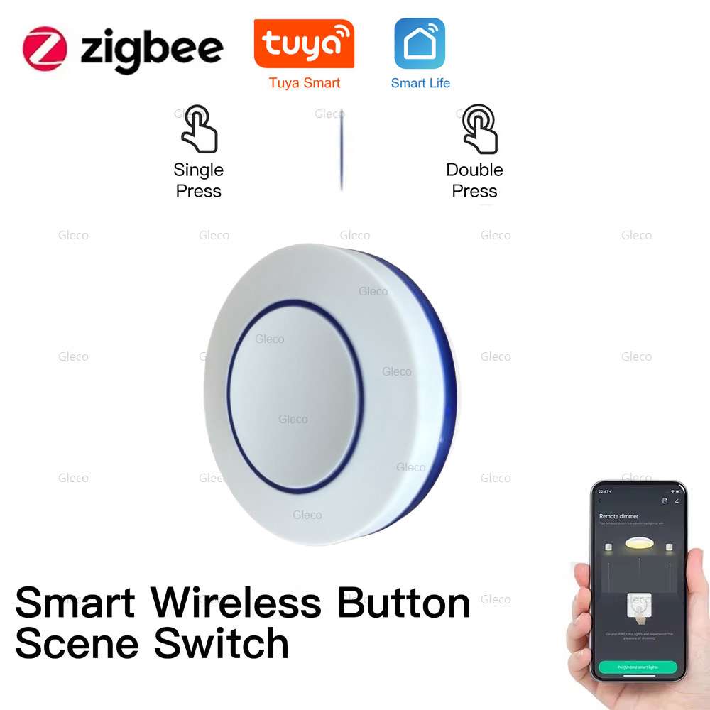 Sonoff Basic - Tuya Zigbee-schakelaar Push-scèneknopschakelaar Draadloze afstandsbediening aan