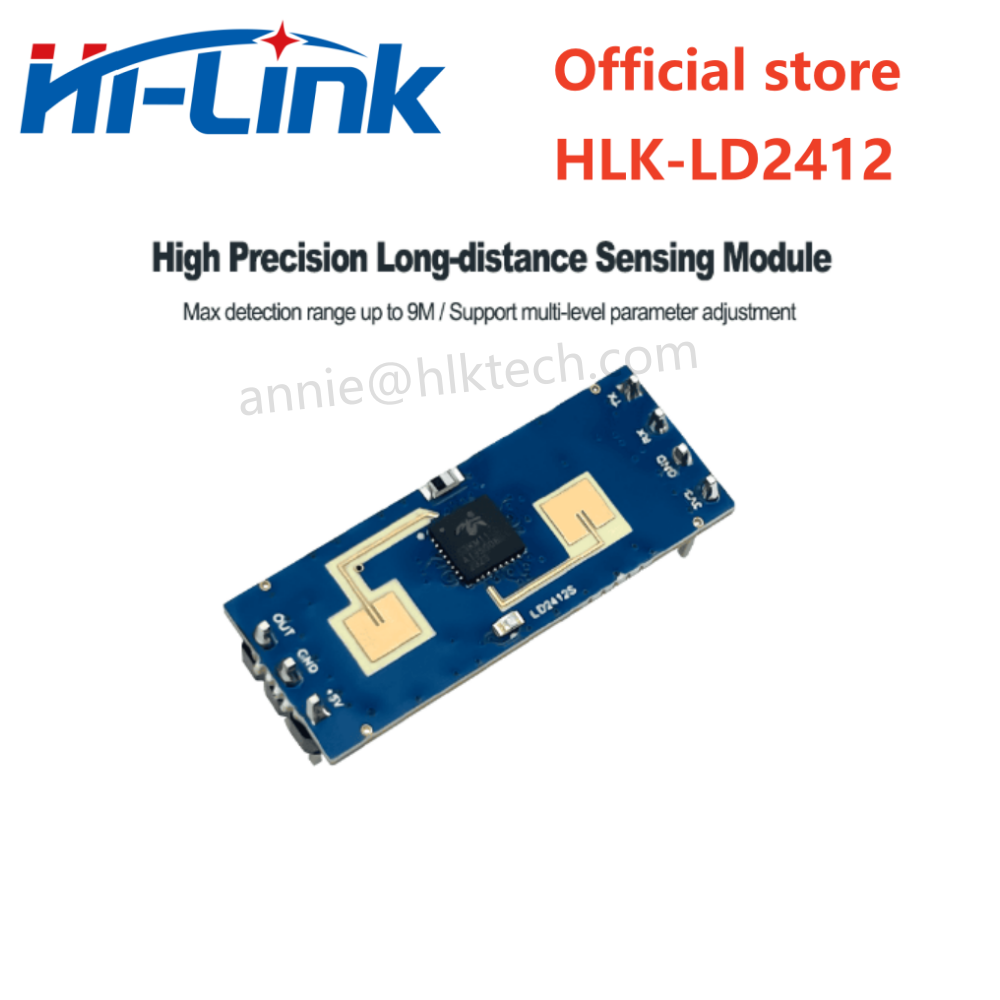 Tasmota - Hilink Nieuwe HLK-LD2412 24GHz Menselijke aanwezigheidsdetectiemodule