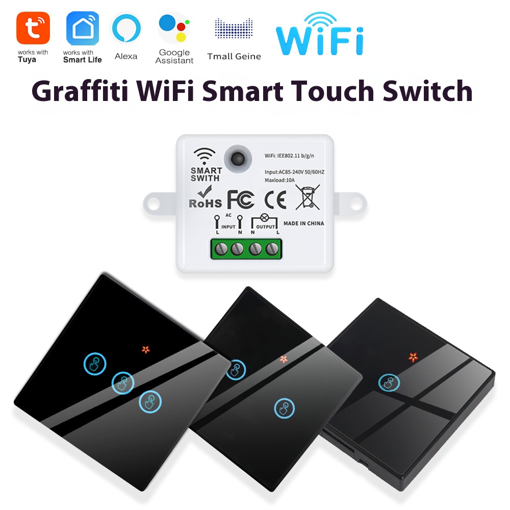Het Tuya Smart Switch-Off-appa - Smart Relay Tuya recensie en prijs