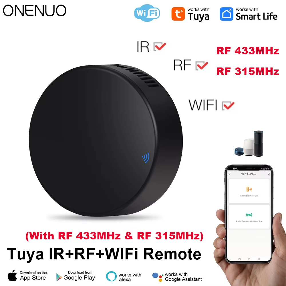 Tuya WiFi RF IR-afstandsbedien - Home Assistant Tuya recensie en prijs