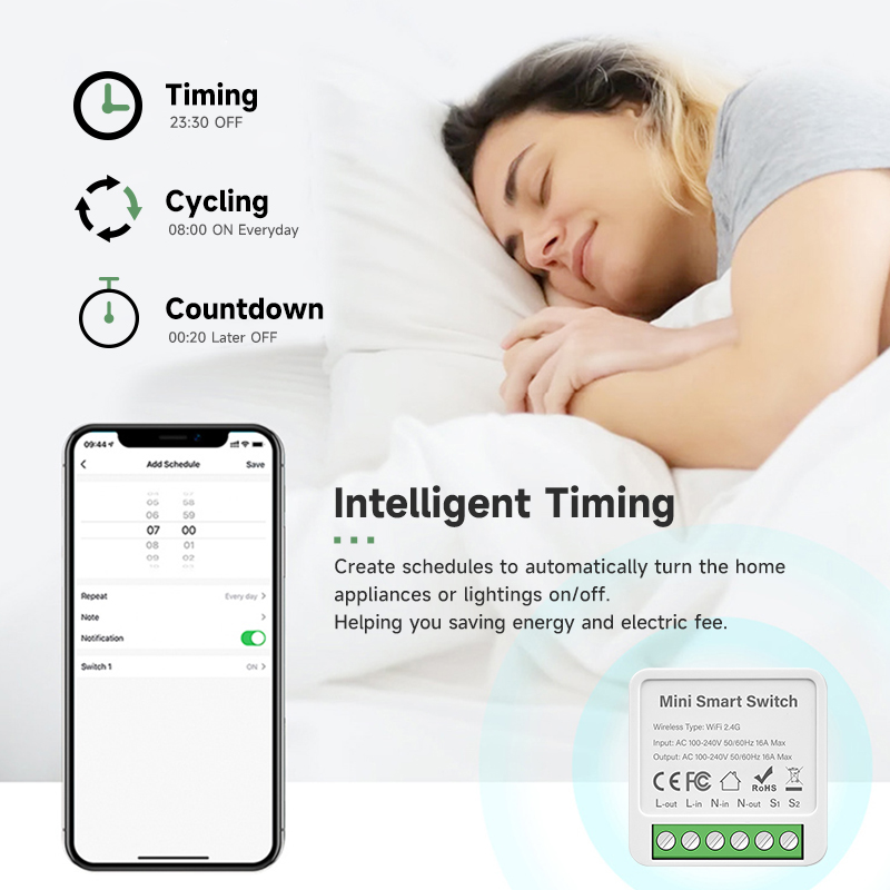 Tuya Smart WiFi-schakelmodule  - Tuya 4 Channel recensie en prijs