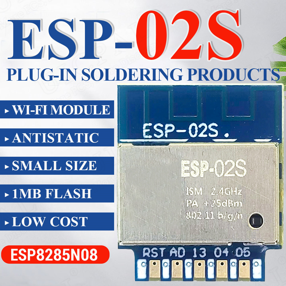 ESP-02S Seriële Draadloze 2.4G - Smart Home Module Iot recensie en prijs