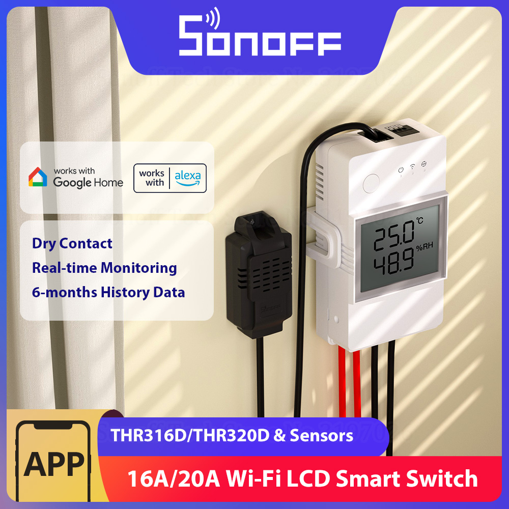 SONOFF THR316D/THR320D Tempera - Sonoff Mini R4 recensie en prijs