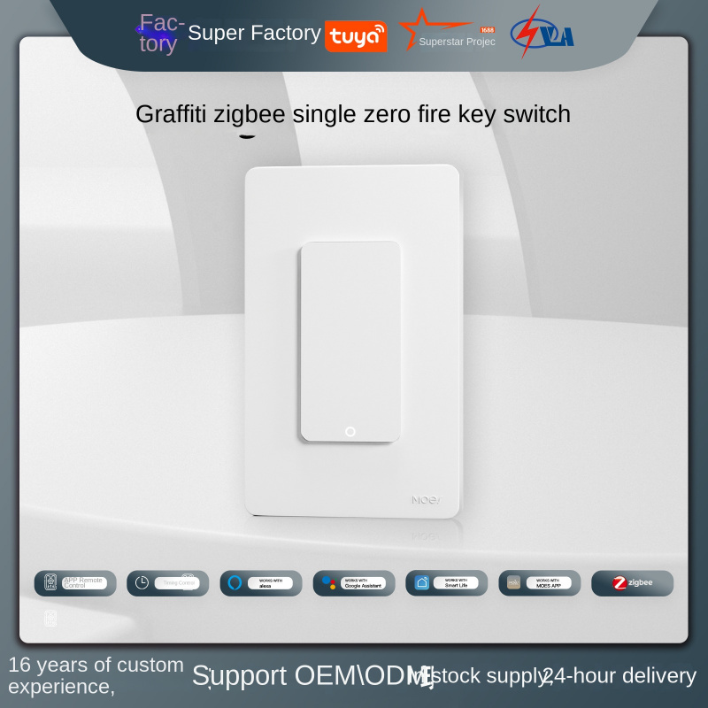 Tuya slimme ZigBee-knopschakel - Smart Relay Tuya recensie en prijs